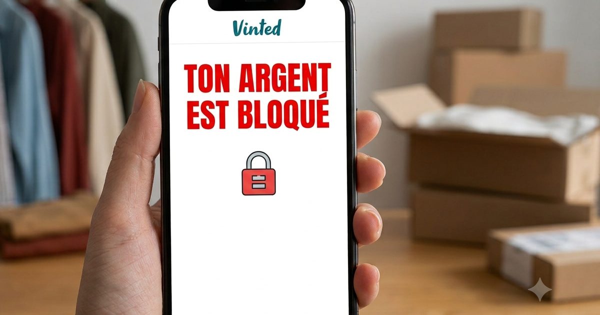 Compte Vinted bloqué et solde restant sur le porte-monnaie